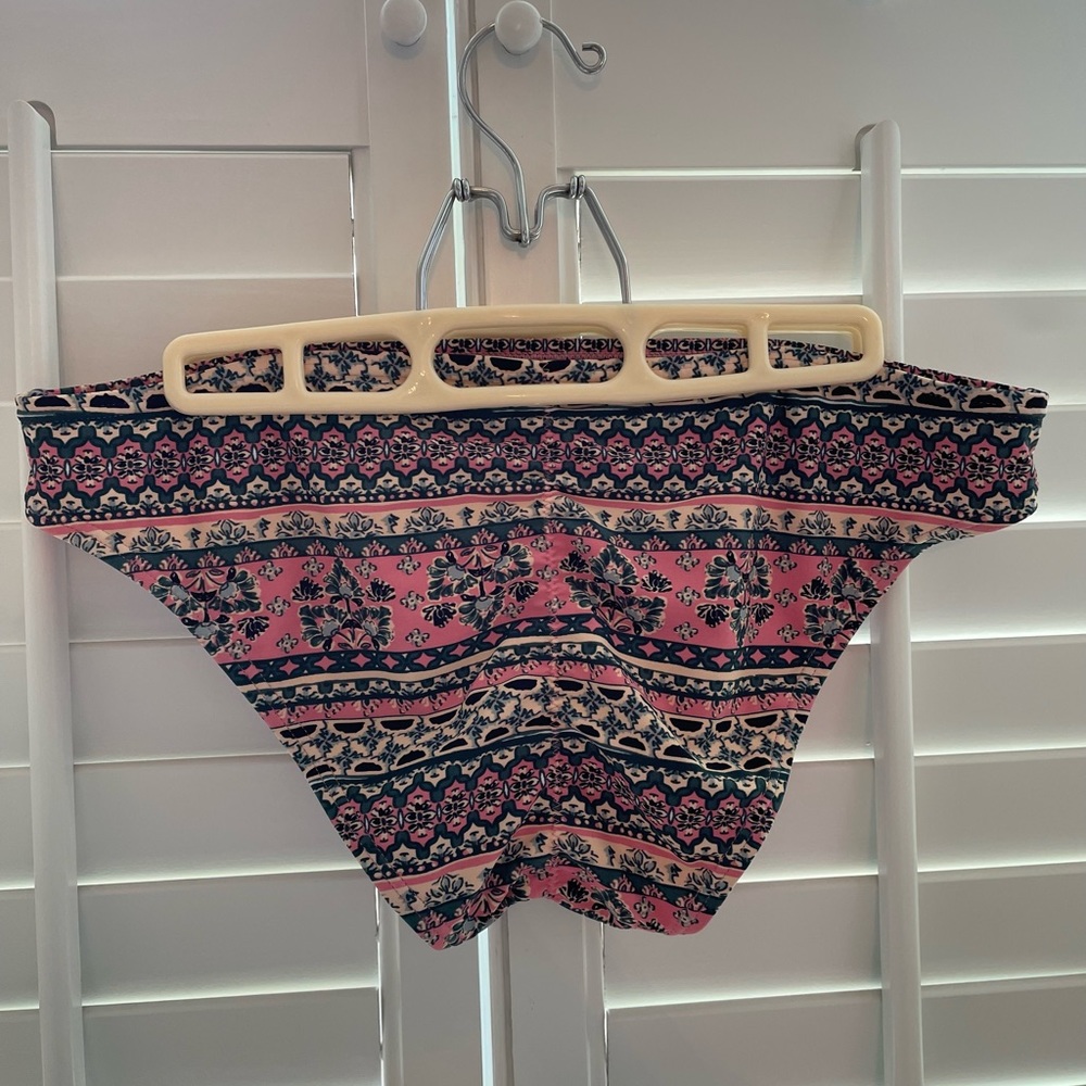 Mid Rise Ruched Bikini Bottom - Picture 2 of 2